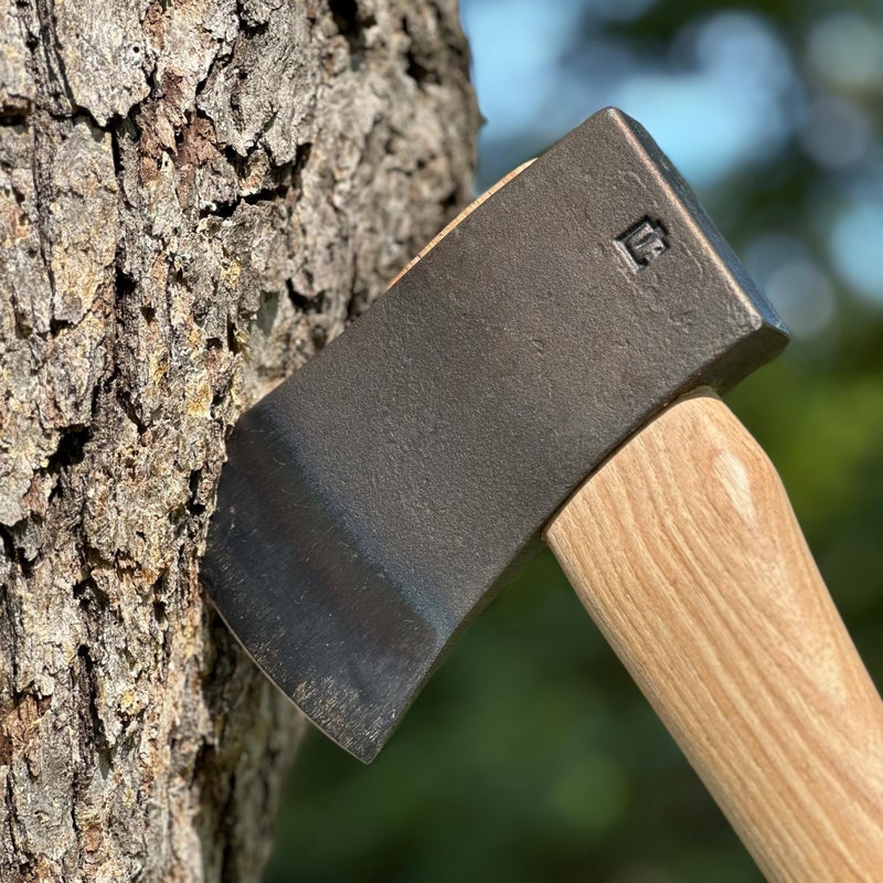 COUNCIL TOOL Boy's Axe - 2.25 lbs Dayton Pattern Axe with 24" Curved Hickory Handle & Drop Forged Steel Head - SU22B24C - Image 5